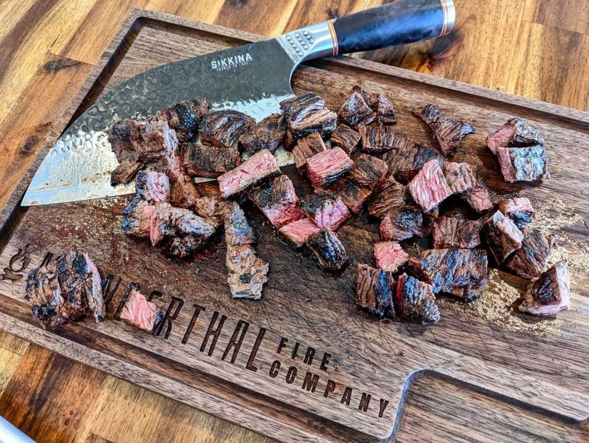 Medium Cutting Board and Butcher Blocks